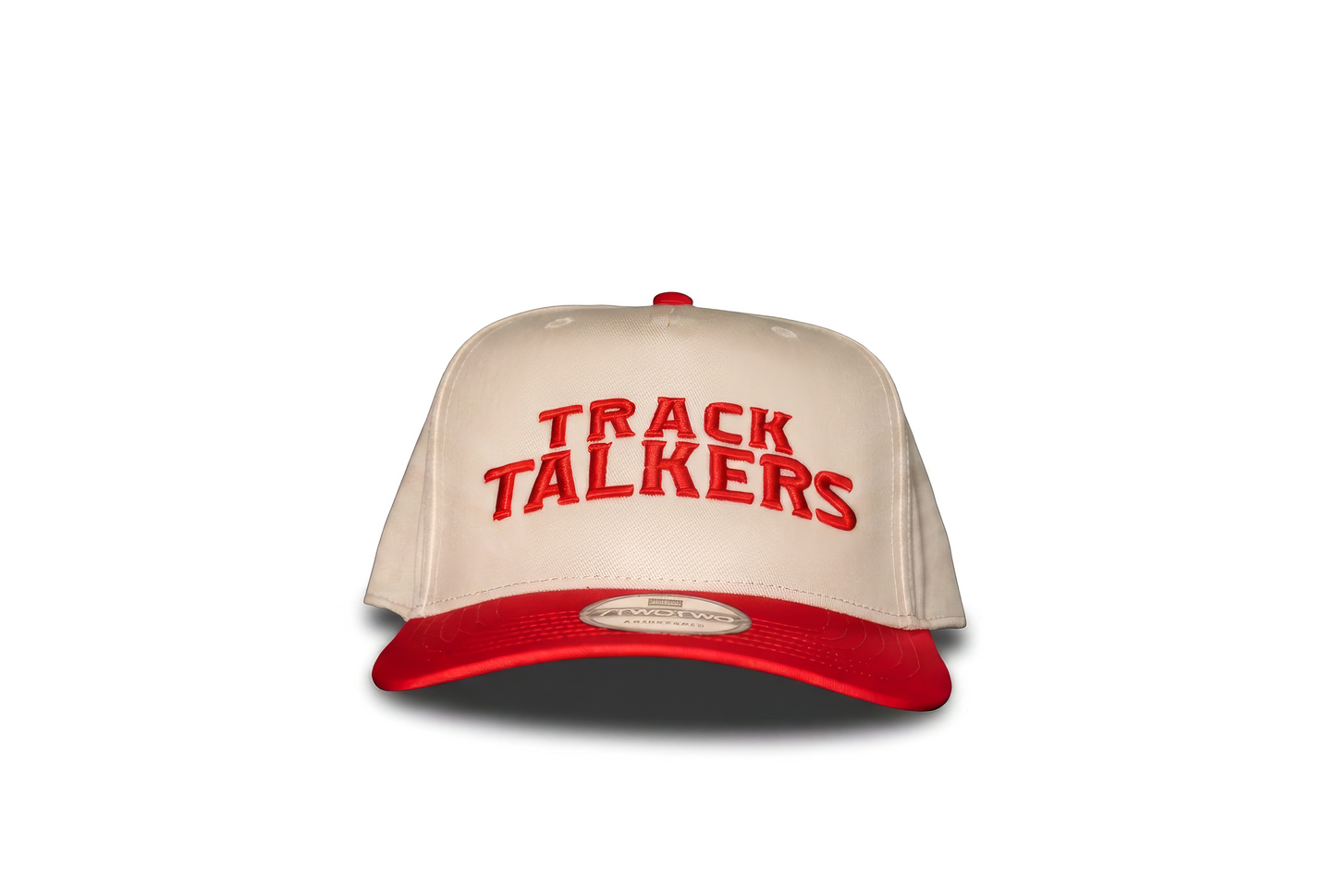 TRACK TALKERS - RED & CREAM - HAT