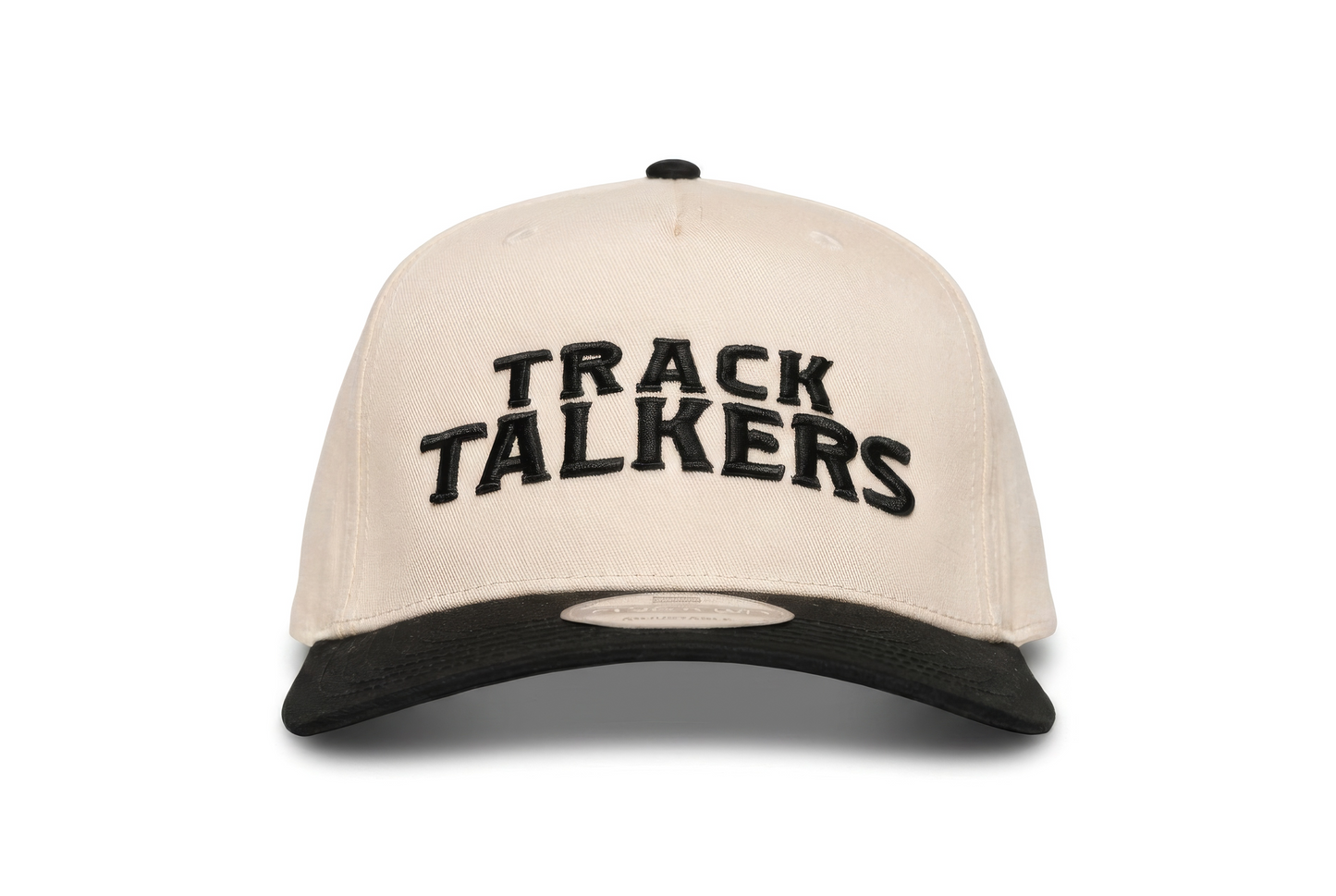 TRACK TALKERS - CREAM & BLACK - HAT